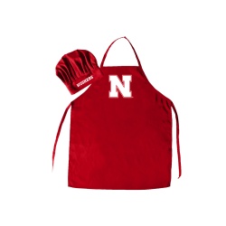 Nebraska Cornhuskers Apron and Chef Hat Set