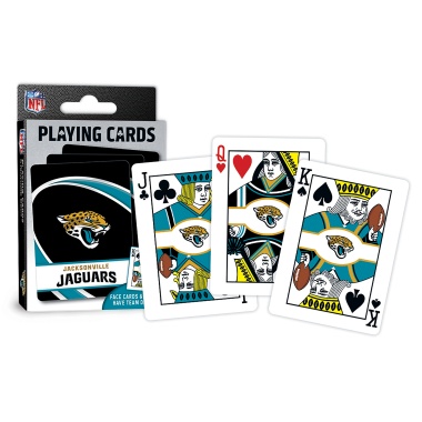 Jacksonville Jaguars Playing Cards Logo