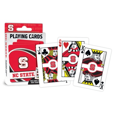 North Carolina State Wolfpack Playing Cards Logo