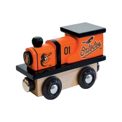 Baltimore Orioles Wooden Toy Train