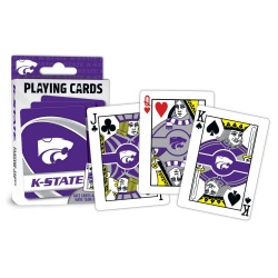 Kansas State Wildcats Playing Cards Logo