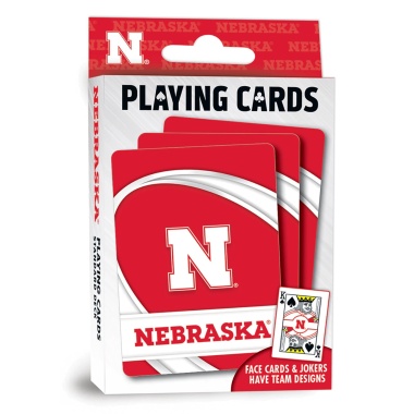 Nebraska Cornhuskers Playing Cards Logo