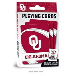 Oklahoma Sooners Playing Cards Logo