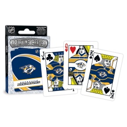 Nashville Predators Playing Cards Logo