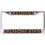 Oklahoma State Cowboys License Plate Frame - Inlaid - Alumni - Special Order