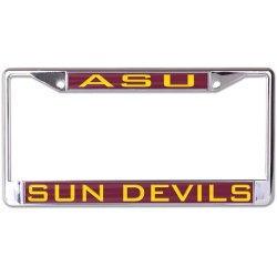 Arizona State Sun Devils License Plate Frame - Inlaid - Special Order