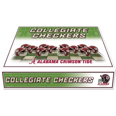 Alabama Crimson Tide Checker Set