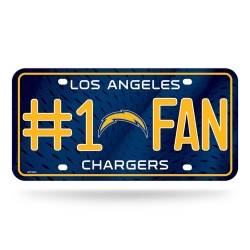 Los Angeles Chargers License Plate #1 Fan