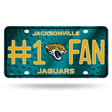 Jacksonville Jaguars License Plate #1 Fan