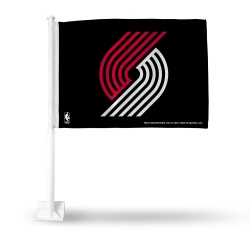 Portland Trail Blazers Flag Car - Special Order