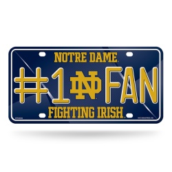 Notre Dame Fighting Irish License Plate #1 Fan