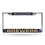 Milwaukee Brewers License Plate Frame Laser Cut Chrome Alternate Design Special Order