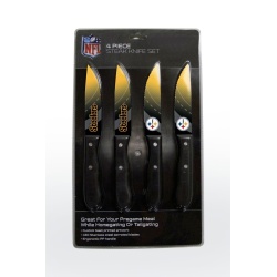 Pittsburgh Steelers Knife Set - Steak - 4 Pack