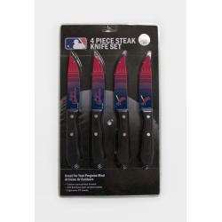 St. Louis Cardinals Knife Set - Steak - 4 Pack