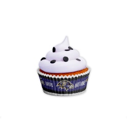 Baltimore Ravens Baking Cups Large 50 Pack