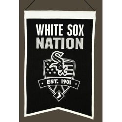 Chicago White Sox Banner 14x22 Wool Nations