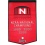 Nebraska Cornhuskers Banner 24x36 Wool Dynasty Volleyball