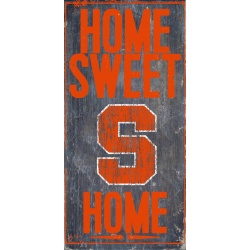 Syracuse Orange Wood Sign - Home Sweet Home 6x12 - Special Order