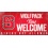 North Carolina State Wolfpack Wood Sign Fans Welcome 12x6 - Special Order