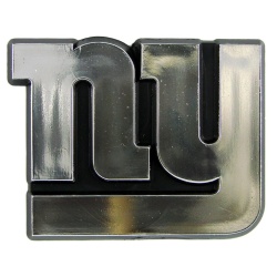 New York Giants Auto Emblem - Silver