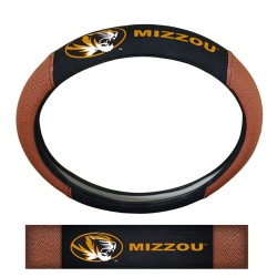 Missouri Tigers Steering Wheel Cover - Premium Pigskin - Special Order