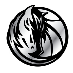 Dallas Mavericks Auto Emblem - Silver - Special Order