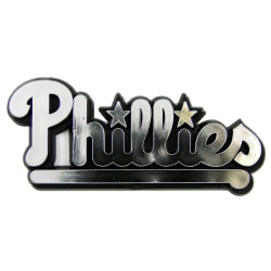 Philadelphia Phillies Auto Emblem - Silver