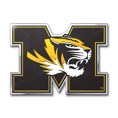 Missouri Tigers Auto Emblem - Color - Special Order