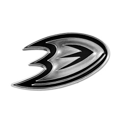 Anaheim Ducks Auto Emblem Silver Chrome - Special Order