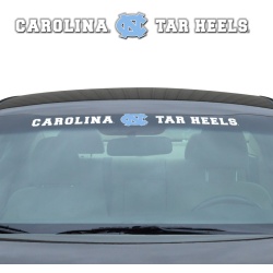 North Carolina Tar Heels Decal 35x4 Windshield