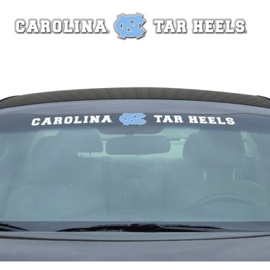 North Carolina Tar Heels Decal 35x4 Windshield