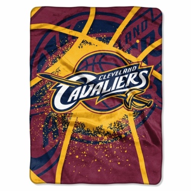 Cleveland Cavaliers Blanket 60x80 Raschel Shadow Play Design