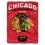 Chicago Blackhawks Blanket 60x80 Raschel Inspired Design