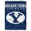 BYU Cougars Blanket 60x80 Raschel Basic Design - Special Order