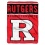 Rutgers Scarlet Knights Blanket 60x80 Raschel Basic Design - Special Order