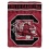 South Carolina Gamecocks Blanket 60x80 Raschel Basic Design - Special Order