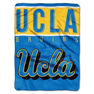 UCLA Bruins Blanket 60x80 Raschel Basic Design - Special Order