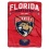 Florida Panthers Blanket 60x80 Raschel Inspired Design - Special Order