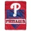 Philadelphia Phillies Blanket 60x80 Raschel Home Plate Design