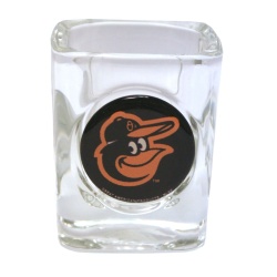 Baltimore Orioles Square Shot Glass - 2 oz.