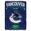 Vancouver Canucks Blanket 60x80 Raschel Inspired Design - Special Order