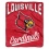 Louisville Cardinals Blanket 50x60 Raschel Alumni Design - Special Order