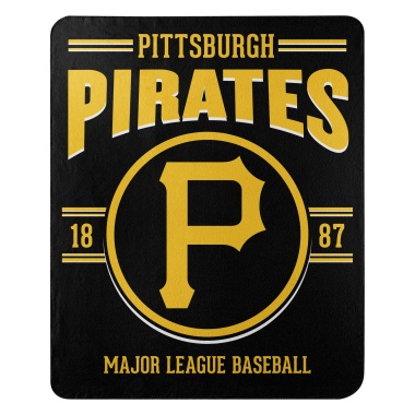 Pittsburgh Pirates Blanket 50x60 Fleece Southpaw Design