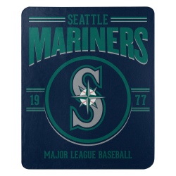 Seattle Mariners Blanket 50x60 Fleece Southpaw Design - Special Order