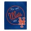 New York Mets Blanket 50x60 Raschel Moonshot Design