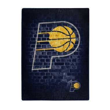 Indiana Pacers Blanket 60x80 Raschel Street Design - Special Order