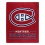 Montreal Canadiens Blanket 50x60 Raschel Interference Design - Special Order