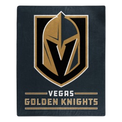 Vegas Golden Knights Blanket 50x60 Raschel Interference Design