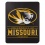 Missouri Tigers Blanket 50x60 Fleece Control Design