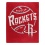 Houston Rockets Blanket 50x60 Raschel Blacktop Design